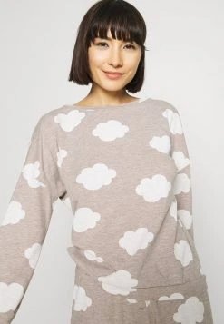 Anna Field TANYA PJ SET - Pijama - Brown, Mujer -Anna Field Moda bb74a00a402548f7af80bd51de111494