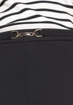 Anna Field WIDE LEG PANTS WITH DETAIL - Pantalones - Black, Mujer -Anna Field Moda bc2c13f3274f427fadc437c13eae269e