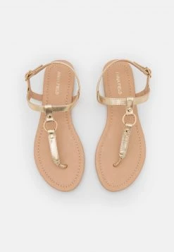 Anna Field Sandalias De Dedo - Gold, Mujer -Anna Field Moda bd57f5f1dea0425aacb91d35acc4dcf9