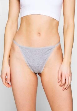 Anna Field CODY 5PP THONG THIN STRAP - Tanga - Grey/white/black, Mujer -Anna Field Moda be81da6b43424a51a97e3a825b70cb4c