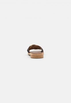 Anna Field LEATHER - Sandalias Planas - Dark Blue, Mujer -Anna Field Moda bf221009f13a42deb0e0b7132e287cde