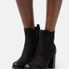 Anna Field LEATHER - Botines - Black, Mujer