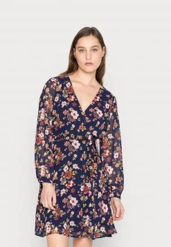 Anna Field Vestido Informal - Blue/red, Mujer