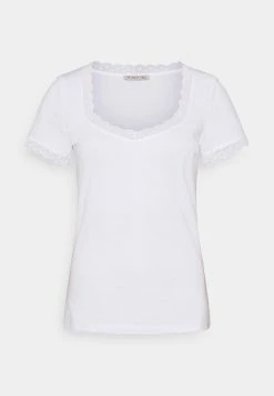 Anna Field Camiseta Básica - White, Mujer -Anna Field Moda c1619520fb544c0d9b18c07a099b8e16