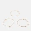 Anna Field 3 PACK - Pulsera - Gold-coloured, Mujer -Anna Field Moda c18f9840bbf646b9b17ce516192c0be4