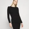 Anna Field Vestido De Punto - Black, Mujer