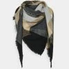 Anna Field Pañuelo - Black/beige/off-white, Mujer