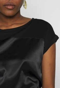 Anna Field Camiseta Básica - Black, Mujer -Anna Field Moda c42e019d615745c99ad9f505a15e3346