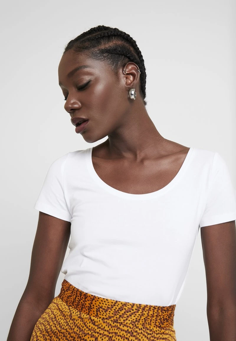 Anna Field 2 PACK - Camiseta Básica - White, Mujer 7 Anna Field 2 PACK - Camiseta Básica - White, Mujer - Imagen 5