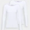 Anna Field 2 PACK - Camiseta De Manga Larga - White, Mujer 2 Anna Field 2 PACK - Camiseta De Manga Larga - White, Mujer -Anna Field Moda c4ad72790eee46ecb70ca31ffe136e87