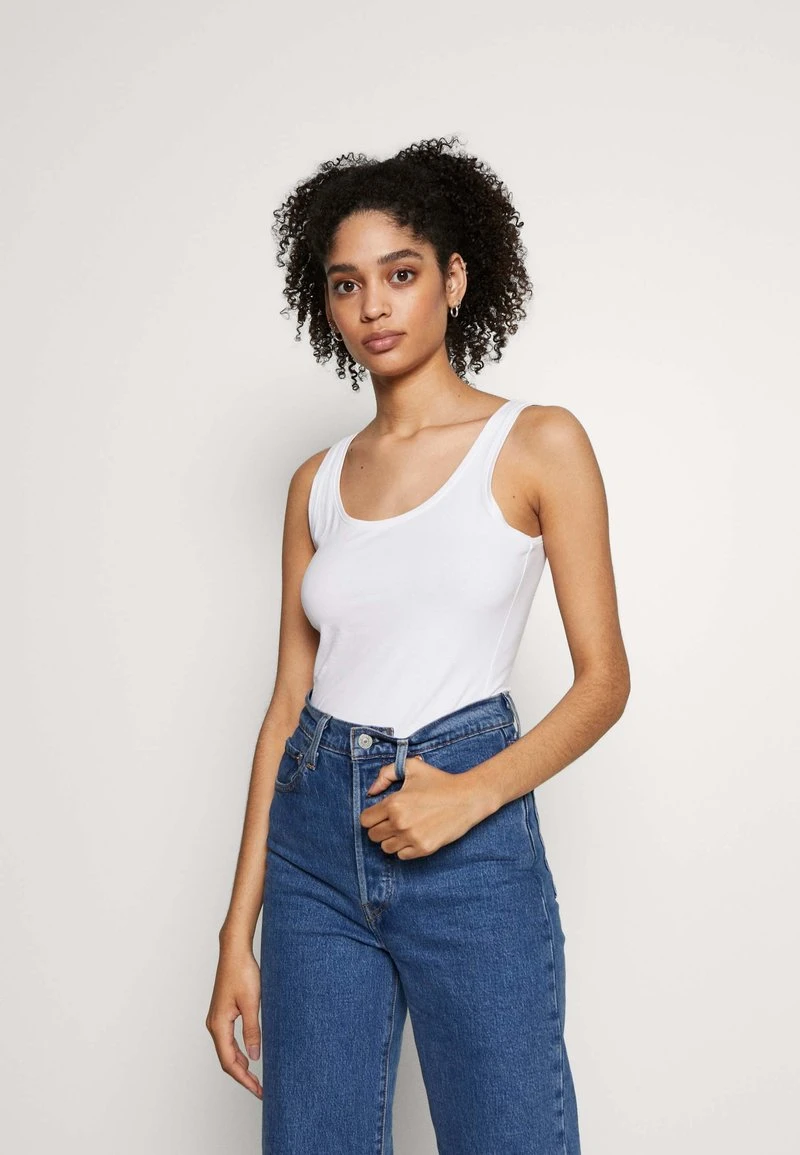 Anna Field BASIC TANK 3er Pack - Top - Black White Mottl, Mujer 5 Anna Field BASIC TANK 3er Pack - Top - Black White Mottl, Mujer - Imagen 3