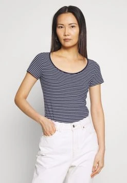 Anna Field 2 PACK - Camiseta Estampada - Navy/white, Mujer -Anna Field Moda c604a2ac791f41fd979b2cdc3bd636f1