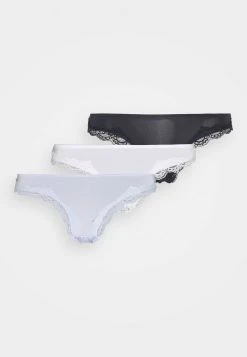 Anna Field 3 Pack - Tanga - Grey, Mujer -Anna Field Moda c7d503ad44e942da9f15921cb8d7bb92