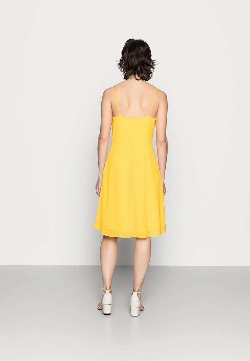 Anna Field STRAPPA FIT AND FLARE - Vestido Informal - Yellow, White, Mujer 5 Anna Field STRAPPA FIT AND FLARE - Vestido Informal - Yellow, White, Mujer - Imagen 3