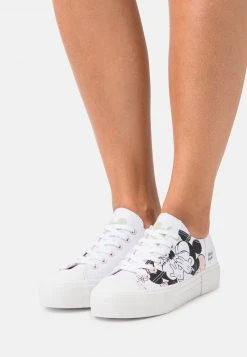 Anna Field DISNEY MICKEY MOUSE LOVE - Zapatillas - White/black, Mujer