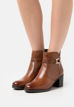 Anna Field LEATHER - Botines Bajos - Brown, Mujer