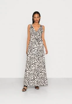 Anna Field Vestido Largo - Beige/black, Mujer