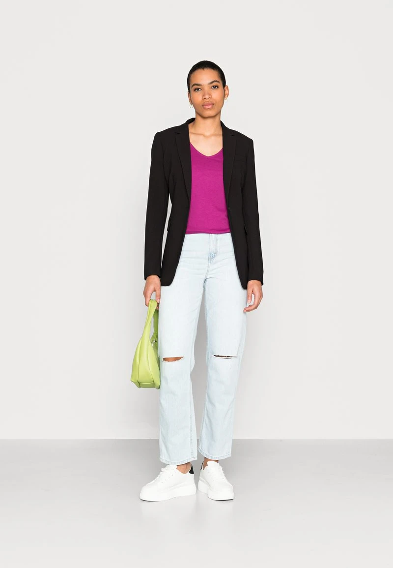 Anna Field Camiseta Básica - Purple, Mujer 4 Anna Field Camiseta Básica - Purple, Mujer - Imagen 2