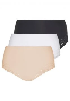 Anna Field JUNIPER 3PP HIGH WAIST - Braguitas - Nude/black/white, Mujer -Anna Field Moda cc9a924ca8b04351967df83ab369be9f
