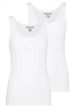 Anna Field 2 PACK - Top - White, Mujer