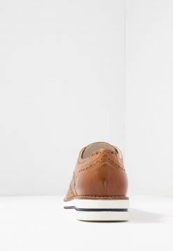 Anna Field LEATHER - Zapatos Con Cordones - Cognac, Mujer -Anna Field Moda cd62507bcbe34aa2a23f477cc04f77fa