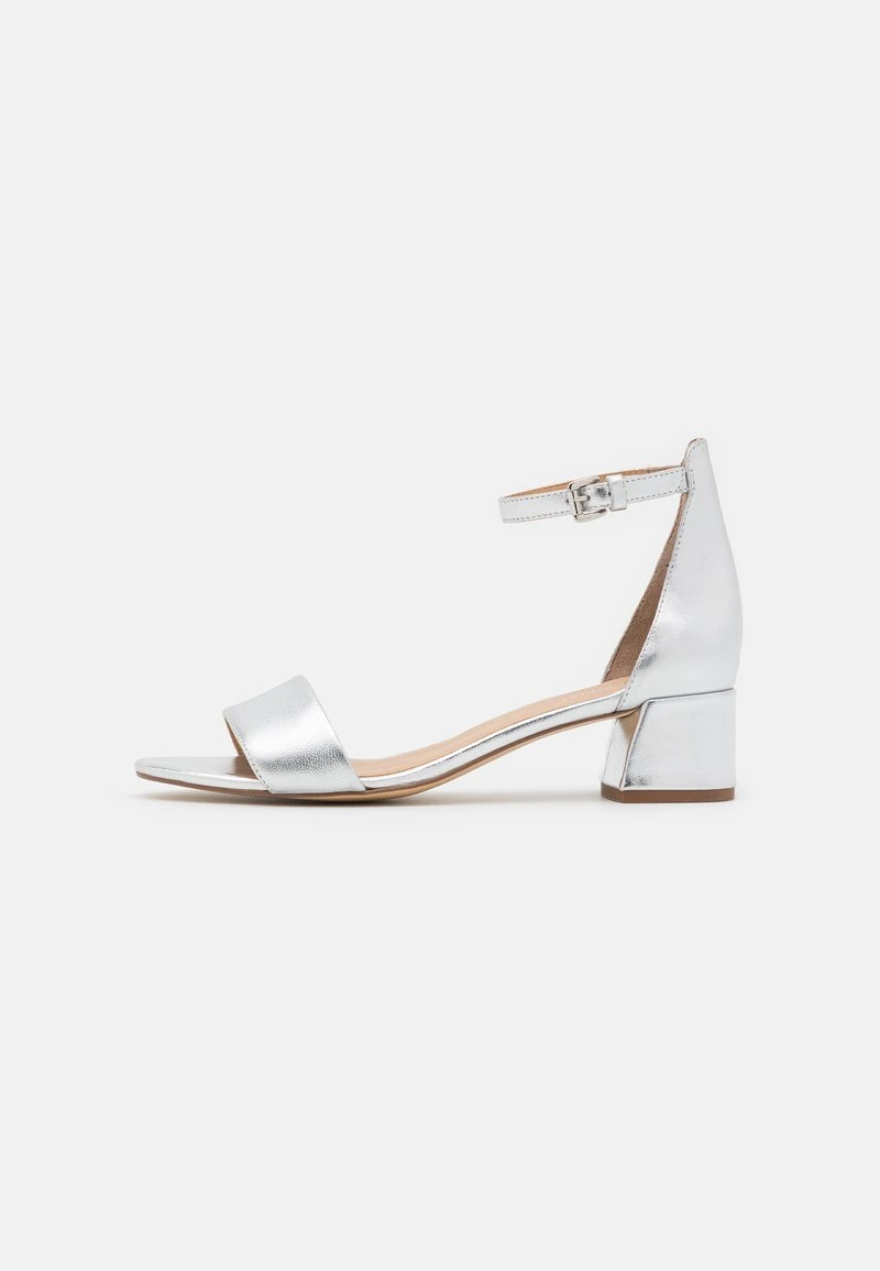 Anna Field LEATHER - Sandalias - Silver, Mujer 4 Anna Field LEATHER - Sandalias - Silver, Mujer - Imagen 2