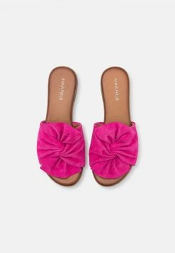 Anna Field LEATHER - Sandalias Planas - Pink, Mujer -Anna Field Moda ce381ccf773049519644210115fcfe7c