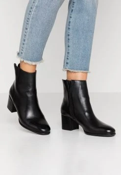 Anna Field LEATHER BOOTIES - Botines - Black, Mujer