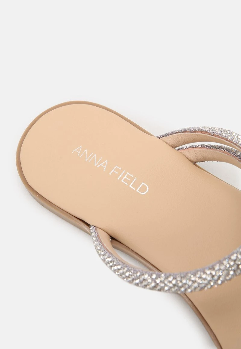 Anna Field LEATHER - Sandalias Planas - Silver, Mujer 8 Anna Field LEATHER - Sandalias Planas - Silver, Mujer - Imagen 6