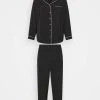 Anna Field AMANDA LONG PJ SET - Pijama - Black, Mujer -Anna Field Moda cffb3bc0961546fe9702f4eacc16eabb