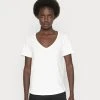 Anna Field Camiseta Básica - White, Mujer 2 Anna Field Camiseta Básica - White, Mujer -Anna Field Moda d0f276d12a9241deb5d2069626869422