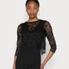 Anna Field Occasion SET - Detacheable Lace Top With V Neck Sleeveless Jumpsuit - Mono - Black, Mujer