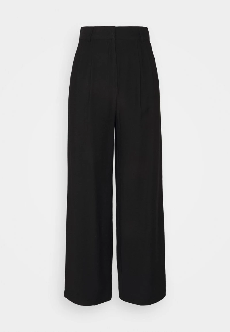Anna Field Basic Wide Leg Pants - Pantalones - Black, Mujer 3 Anna Field Basic Wide Leg Pants - Pantalones - Black, Mujer