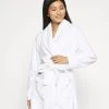 Anna Field LADIES PLUSH BATHROBE - Albornoz - White, Mujer