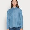 Anna Field Camisa - Blue Denim, Mujer