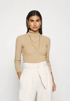 Anna Field TURTLE NECK - Jersey De Punto - Sand, Mujer