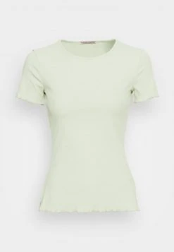 Anna Field Camiseta Básica - Light Green, Mujer -Anna Field Moda d39eef9974024792a08ec81fb951c801