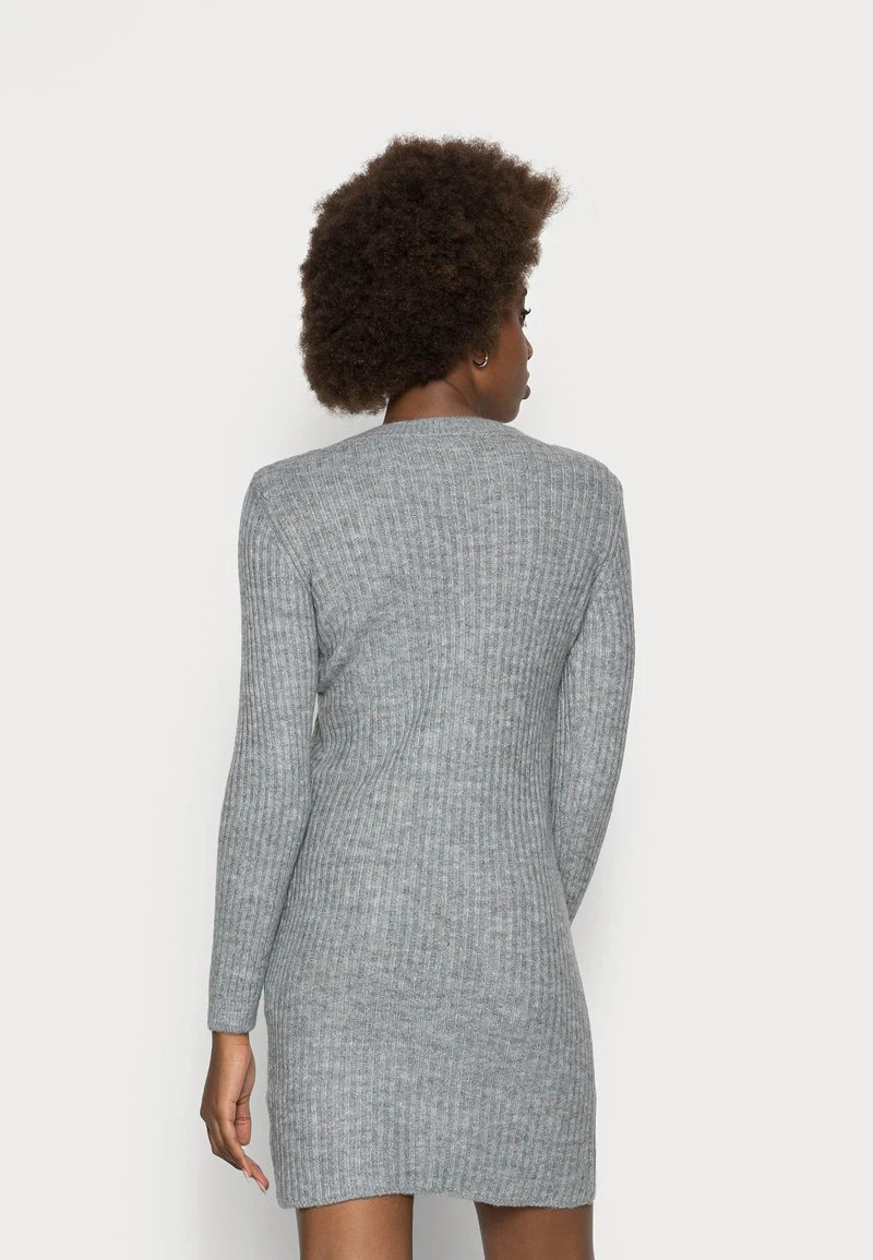 Anna Field Vestido De Punto - Mottled Light Grey, Mujer 5 Anna Field Vestido De Punto - Mottled Light Grey, Mujer - Imagen 3