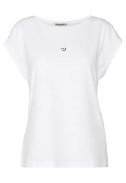 Anna Field Camiseta Básica - White, Mujer -Anna Field Moda d6c5b76251a74229adf581409f0cde56