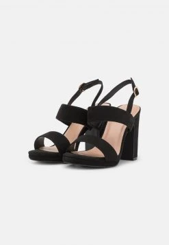 Anna Field Sandalias De Tacón - Black, Mujer -Anna Field Moda d72e2878efa943ed8ca1ac68bef532e8