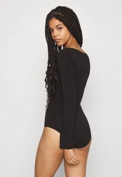 Anna Field LONG SLEEVE BODY 2 PACK - Body - Black, Mujer -Anna Field Moda d8f3a389c233468f83e9a04267edf241