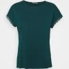 Anna Field Camiseta Básica - Teal, Mujer -Anna Field Moda db07f3e7363645d1807f44fe3403a4f2