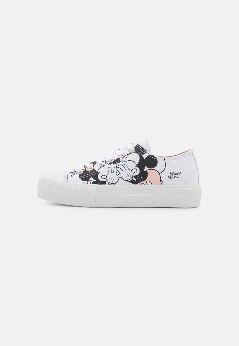 Anna Field DISNEY MICKEY MOUSE LOVE - Zapatillas - White/black, Mujer 4 Anna Field DISNEY MICKEY MOUSE LOVE - Zapatillas - White/black, Mujer - Imagen 2