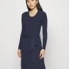 Anna Field Vestido De Punto - Dark Blue, Mujer -Anna Field Moda dcde24f2664042a384aba18ac3e3ddb2