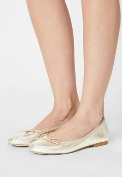 Anna Field LEATHER - Bailarinas - Gold, Mujer