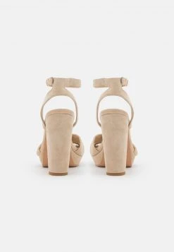 Anna Field LEATHER - Sandalias De Tacón - Beige, Mujer -Anna Field Moda de15695f018a4dd584ef710a442fa759