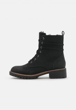 Anna Field Botines Con Cordones - Black, Mujer -Anna Field Moda de290c1ced1040cdb103eae19c6f0d21