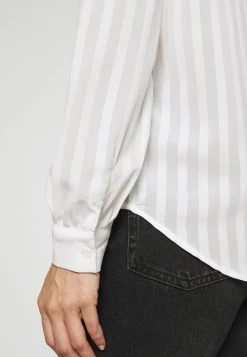 Anna Field Semi Sheer Blouse - Camisa - White, Mujer -Anna Field Moda de5317f0c2834083abc158d8ee32e162