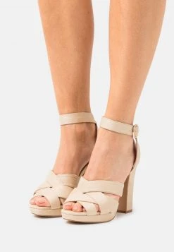 Anna Field Sandalias De Tacón - Beige, Mujer