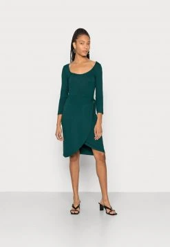 Anna Field Vestido Ligero - Dark Green, Mujer